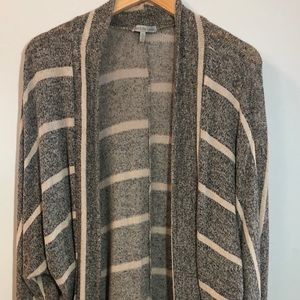 Casual Striped Cardigan